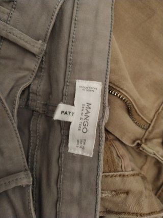 Pantalones vaqueros Zara y Mango mujer