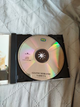 CD GIANNI MORANDI VARIETA' editoriale 