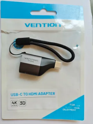 Adaptador Vention USB-C a HDMI 4K 30Hz