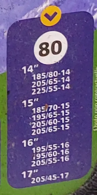 Cadenas de nieve para coche