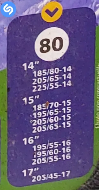 Cadenas de nieve para coche