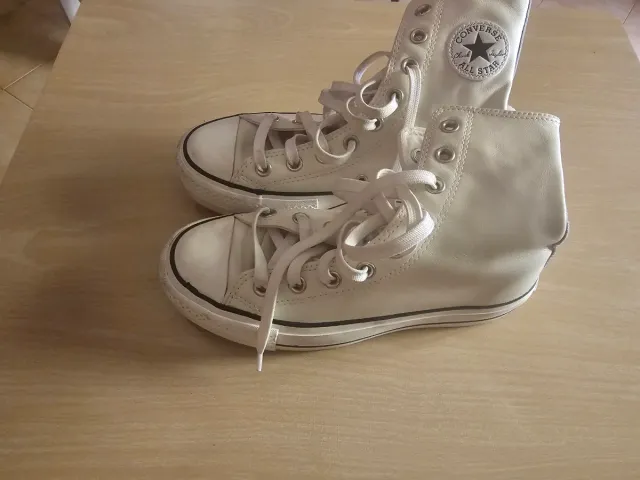 Converse All Star Donna Tg. 36 Bianche