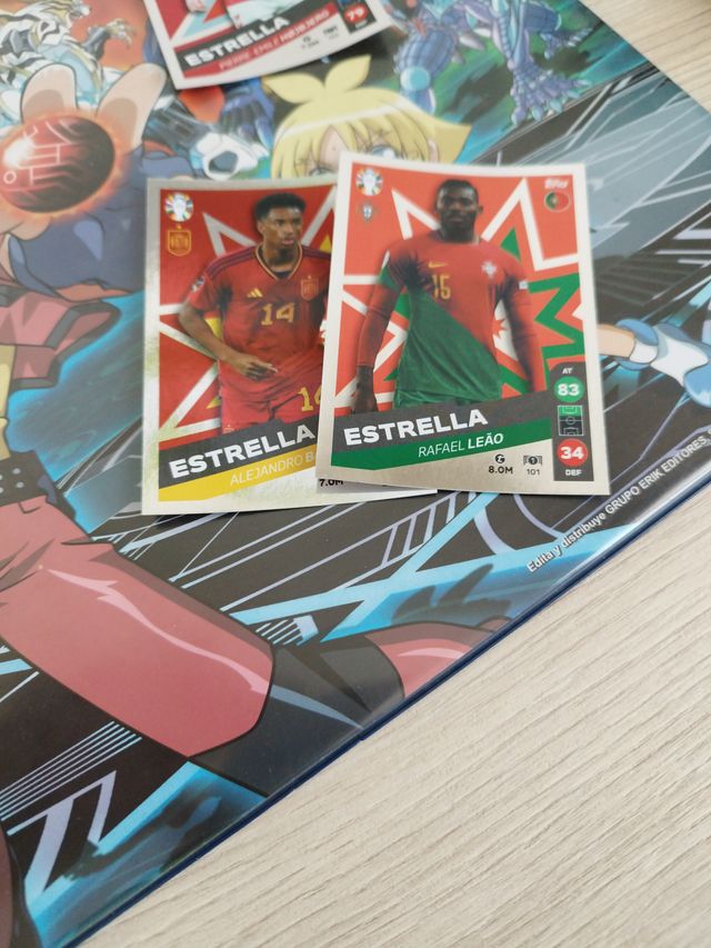 Lote cartas Eurocopa 2024