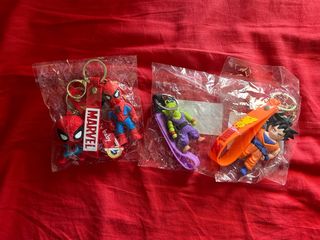 Portachiavi Spiderman & Dragonball