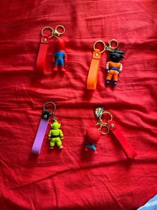 Portachiavi Spiderman & Dragonball