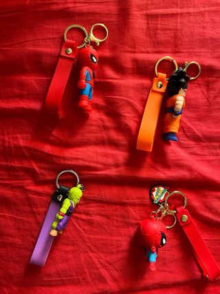 Portachiavi Spiderman & Dragonball