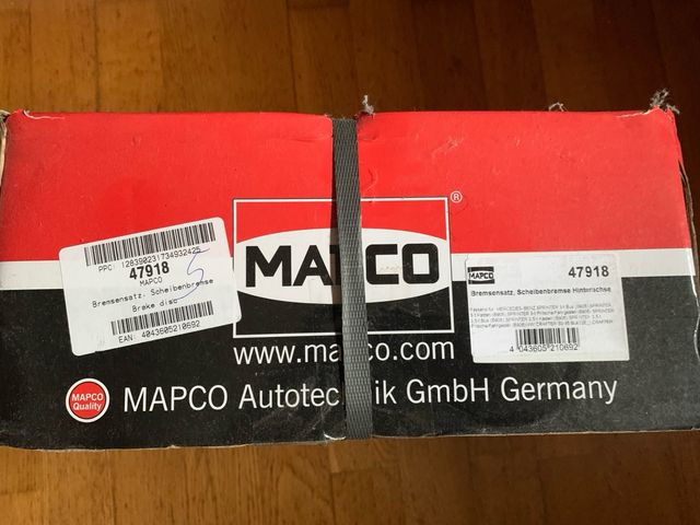 Frenos de disco trasero vw Crafter  / MB Sprinter 