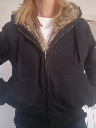 Cazadora bomber forrada talla M