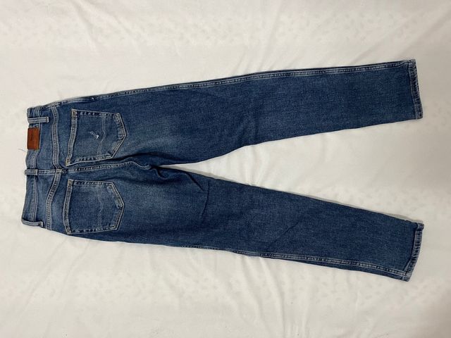 Pantalón vaquero recto azul