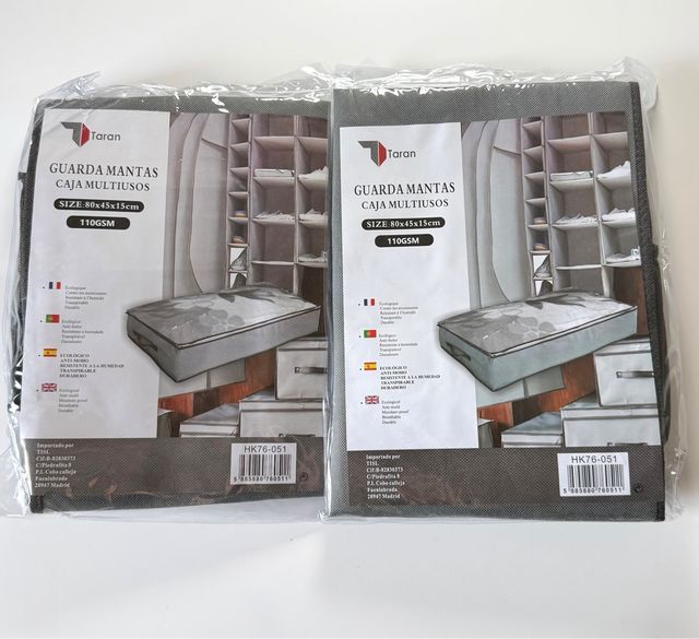 Caixa Multiusos Guardamantas - 2 unidades