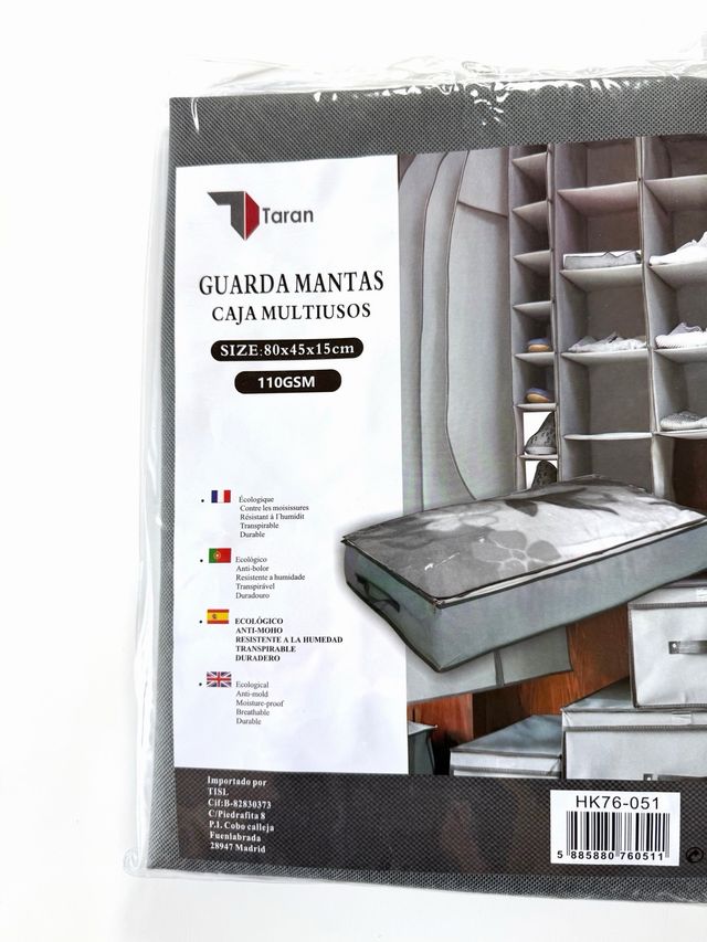 Caixa Multiusos Guardamantas - 2 unidades