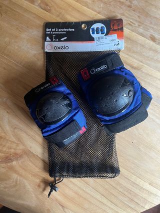 Protecciones Oxelo Rodilleras y Coderas