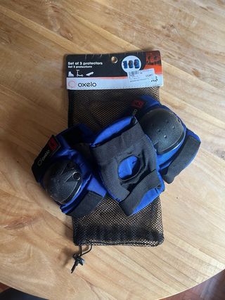 Protecciones Oxelo Rodilleras y Coderas