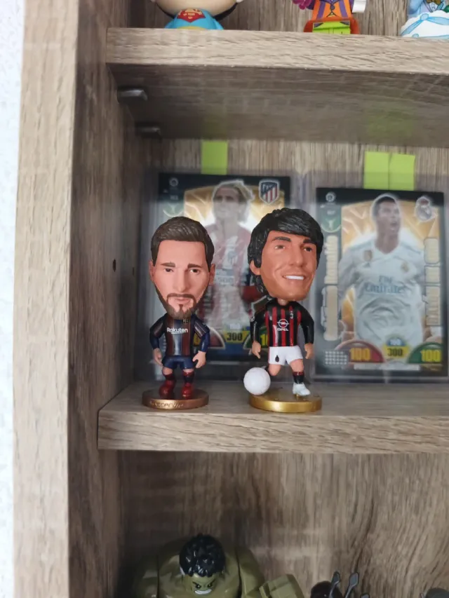 Figuras Messi y Kaká