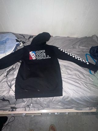 Sudadera Vans Negra con Logo