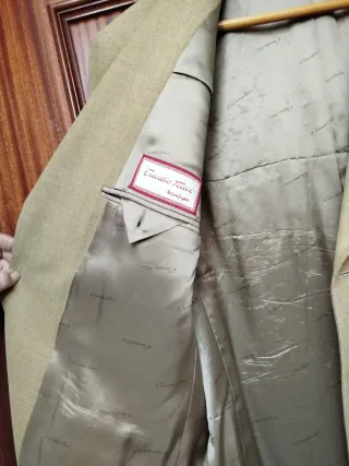 Chaqueta Americana Emilio Tucci T.54 Mostaza