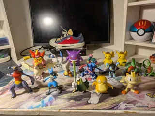 Set  17 Figuras Pokémon Movimiento 