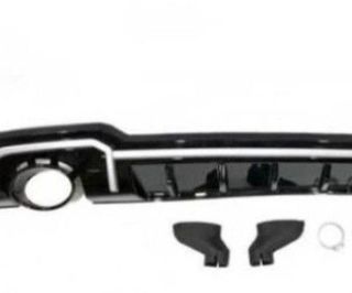 Difusor Trasero Audi A3 2016 4 Puertas Look RS3 AB