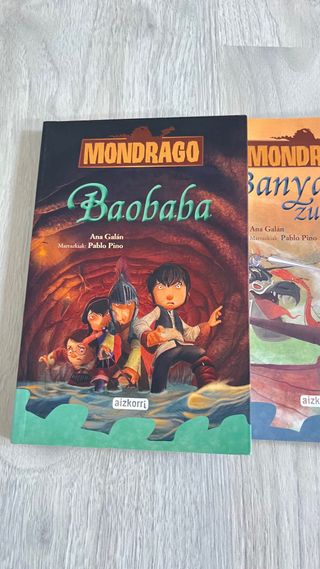 Pack 3 libros MONDRAGO en euskera