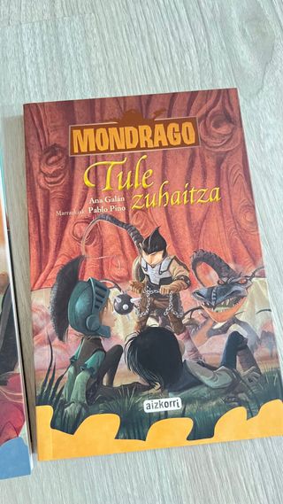 Pack 3 libros MONDRAGO en euskera
