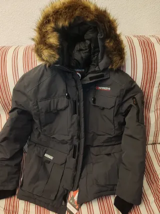 Chaqueta parka Geographical Norway gris