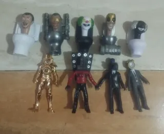 Colección Figuras Skibidi Toilet
