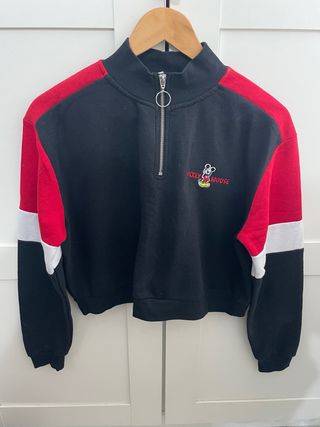 Sudadera Corta Mickey Mouse Disney Talla M