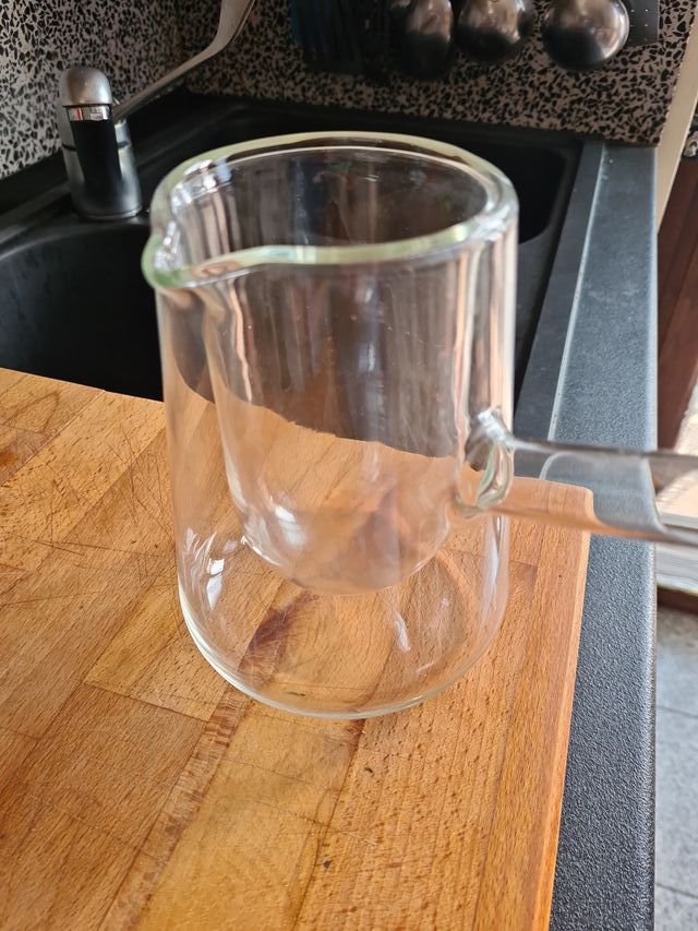 Cioccolatiera con retina frangifiamma