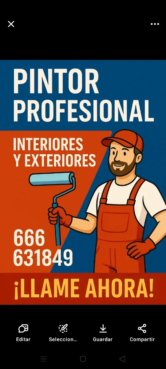 Pintor profesional interiores exteriores 666331849