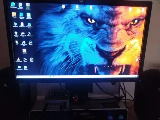 Ordenador Viglen Omnino Negro/Plata