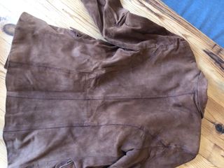 Chaqueta de ante marrón Talla 38