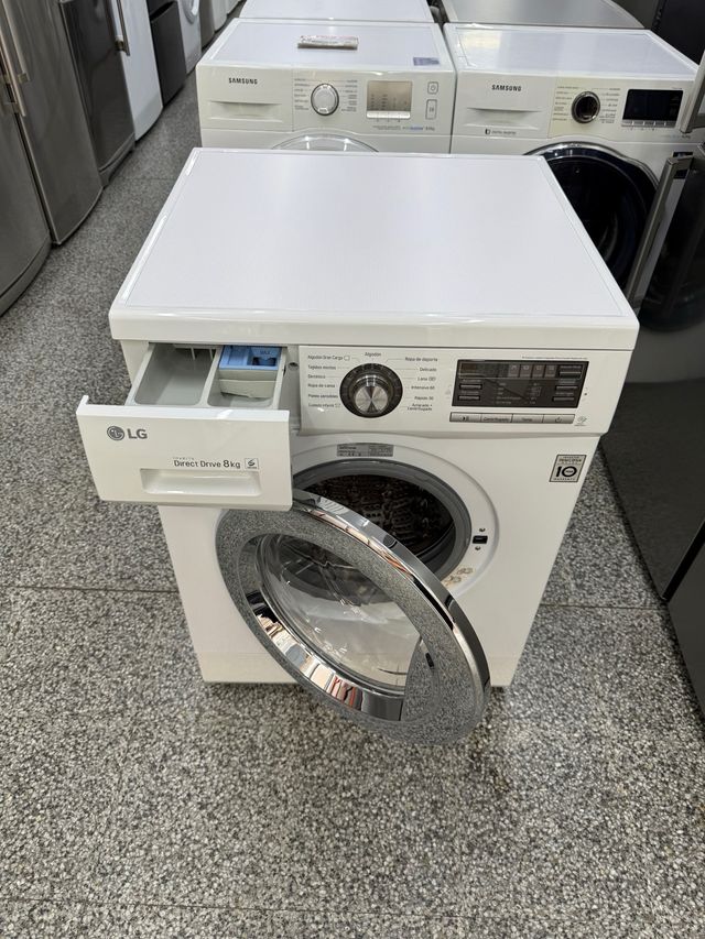 Lavadora LG 8kg Grantia Transporte gratis A+++