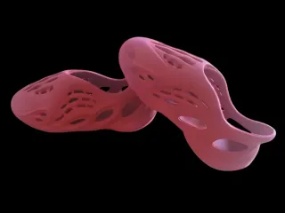 Adidas Yeezy Foam Runner Vermillion