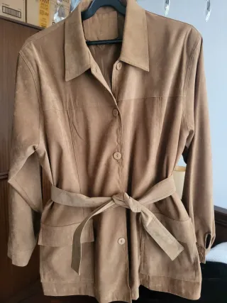 Chaqueta- camisa ó Sobrecamisa antelina