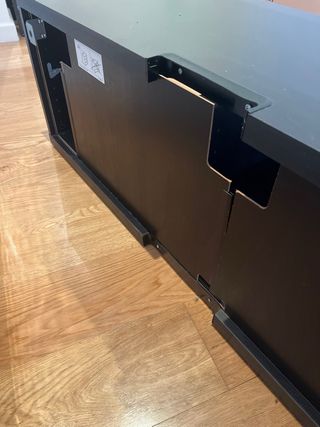 Mueble TV negro