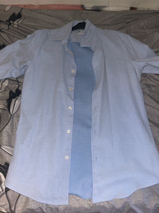 Camisa Zara Azul Talla M