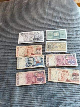 Lotes de Billetes Argentinos Antiguos