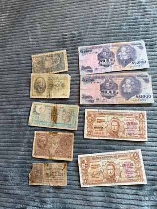 Lotes de Billetes Argentinos Antiguos
