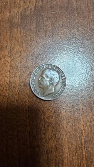 Moneta Vittorio Emanuele III Re d'Italia