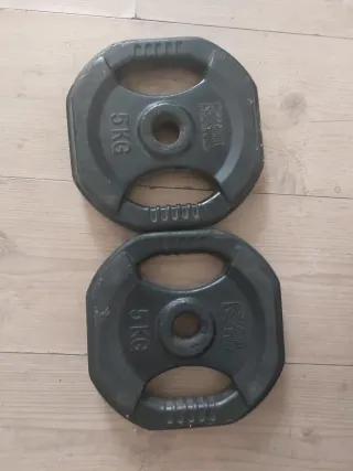 2 Pesas Body Pump 5 kg