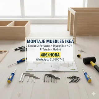 Montaje IKEA Express Equipo Profesional Madrid