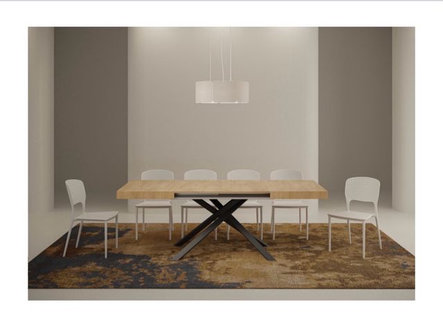 Tavolo allungabile legno e marrone