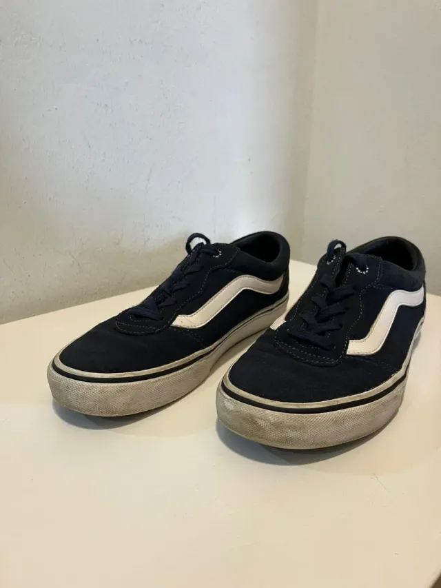 Zapatillas Vans Old Skool Azul/Blanco