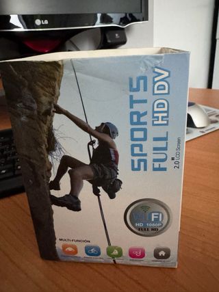 Cámara Deportiva HD 1080p Wi-Fi Amarilla