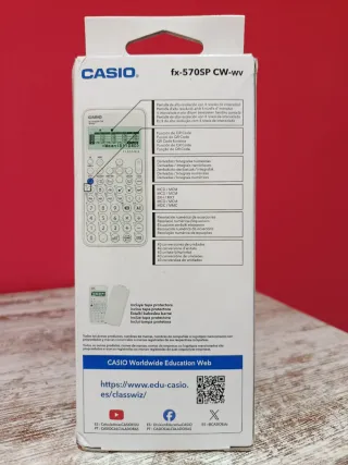 Calculadora Científica Casio FX-570SP CW Iberia