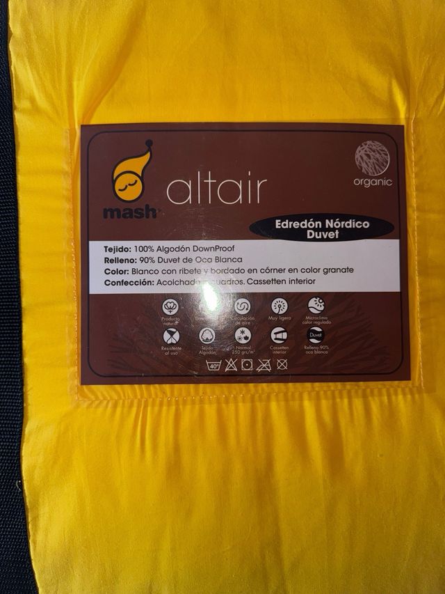 Edredón Duvet oca blanca