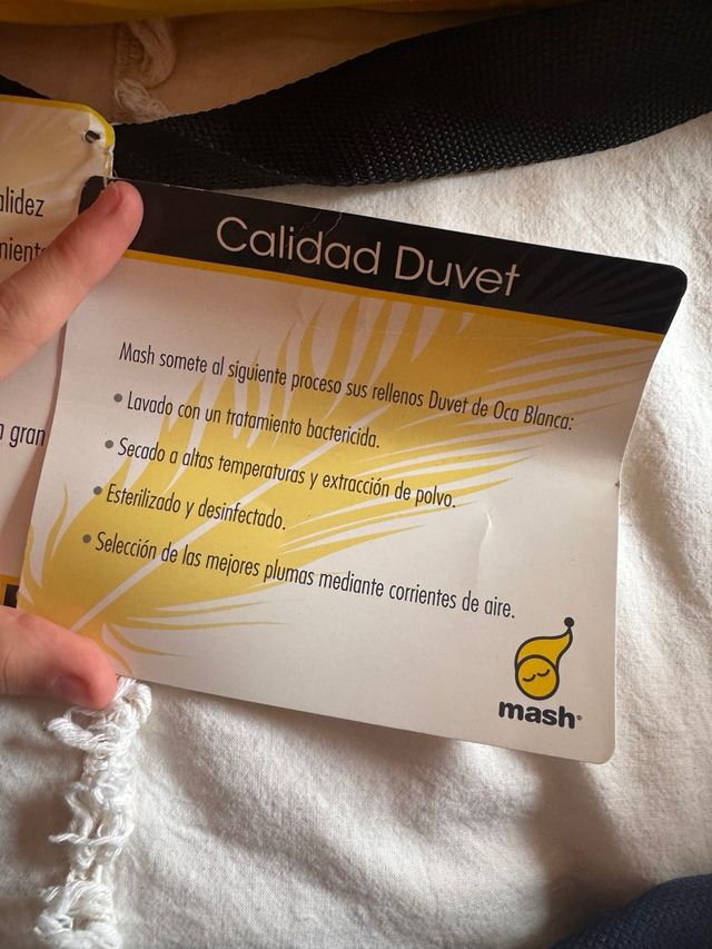 Edredón Duvet oca blanca