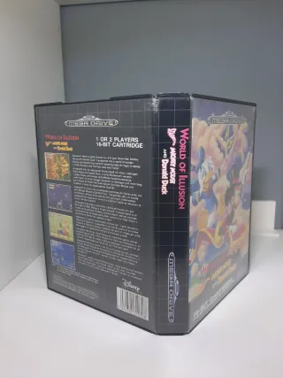 World of Illusion Starring Mickey & Donald - Sega 