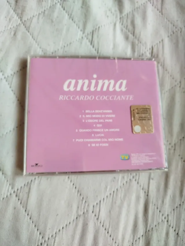 CD Riccardo Cocciante - Anima - EDITORIALE