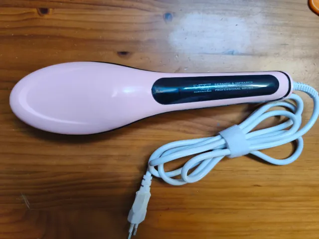 Cepillo Alisador Pelo Eléctrico